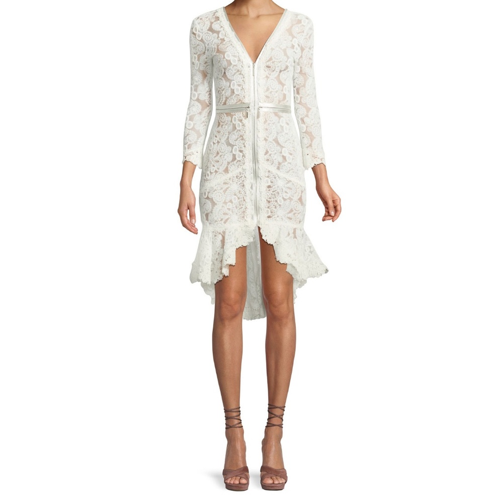 ALEXIS White Parisa Lace Dress